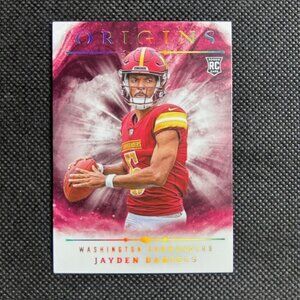 2024 Panini Origins Jayden Daniels Rookies RC Rookie #144 Commanders